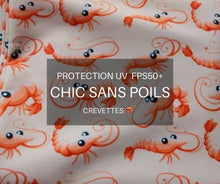 Charger l'image dans la galerie, Protection UV FPS 50+ - Crevettes 🦐