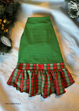Charger l'image dans la galerie, Robe Puffy - Carreaux rouges et verts