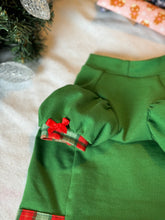 Charger l'image dans la galerie, Robe Puffy - Carreaux rouges et verts