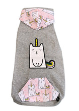 Charger l'image dans la galerie, Camisole capuche - Chat licorne
