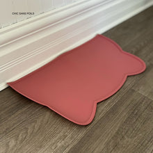 Charger l'image dans la galerie, Tapis de silicone - Chat Vieux rose