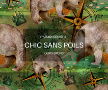 Charger l'image dans la galerie, Pyjama SQUISHY -  Ours brun