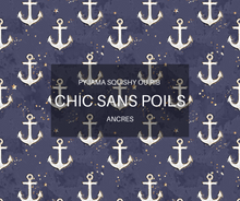 Charger l'image dans la galerie, Pyjama SQUISHY - Ancres