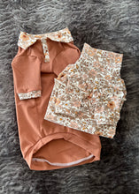 Charger l'image dans la galerie, Chandail manches longues RUFFLES - Vintage fleuri