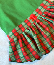 Charger l'image dans la galerie, Robe Puffy - Carreaux rouges et verts