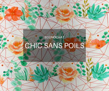 Charger l'image dans la galerie, ECONOCHAT - Fleurs géométries