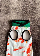 Charger l'image dans la galerie, Camisole capuche - Koi &amp; vert