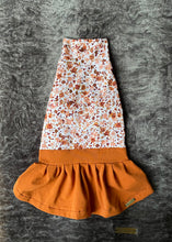Charger l'image dans la galerie, Robe manches longues - Fleuri rouille