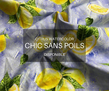 Charger l'image dans la galerie, ECONOCHAT - CITRUS Watercolor