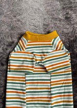 Charger l'image dans la galerie, T-shirt - Rayé et poche moutarde