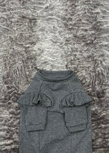 Charger l'image dans la galerie, Chandail manches longues RUFFLES - Deer sur fond gris