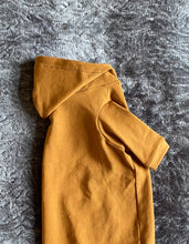 Charger l'image dans la galerie, Chandail  long à capuche - Caramel &amp; rayé