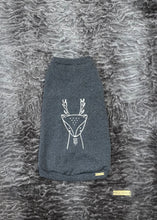 Charger l'image dans la galerie, Chandail manches longues RUFFLES - Deer sur fond gris