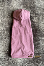 Charger l'image dans la galerie, Chandail  long à capuche - Rose mauve &amp; rayé
